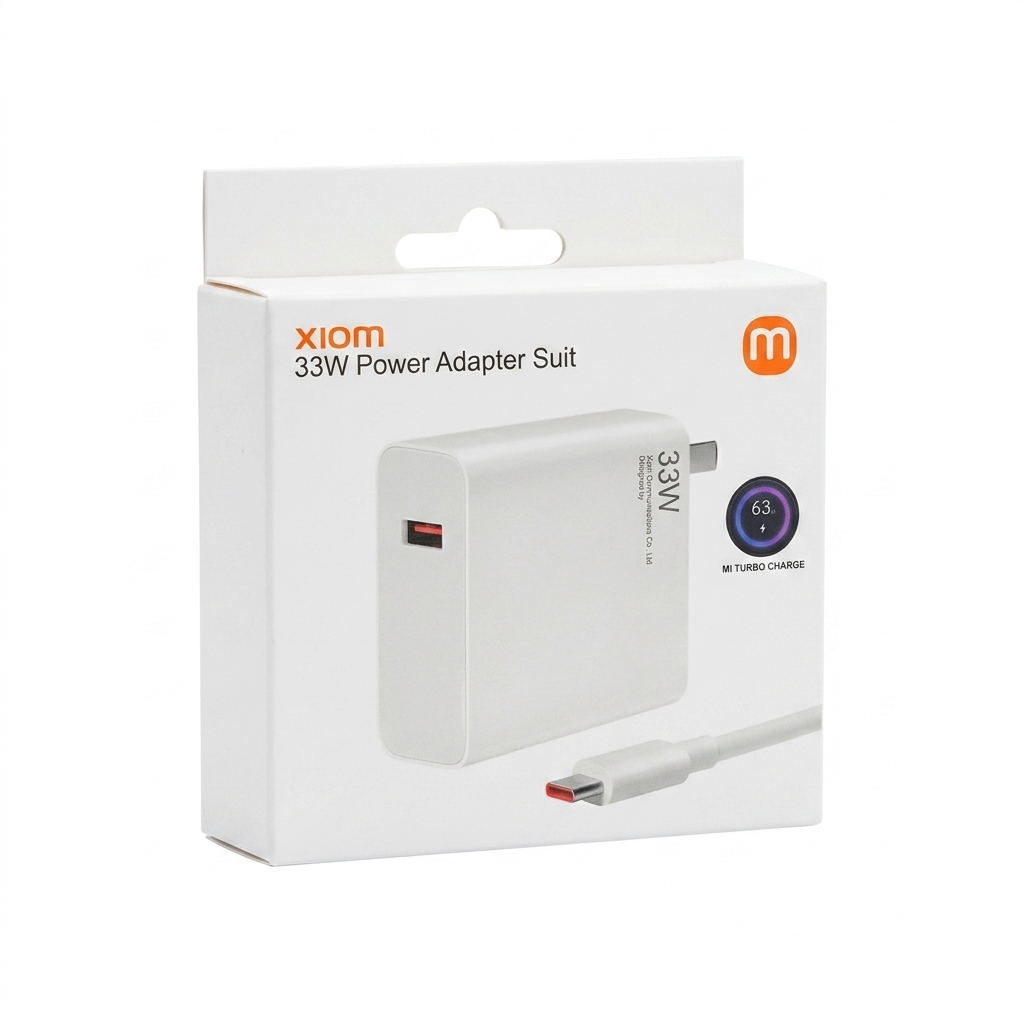 Cargador 33W Xiomi Power Adapter Suit