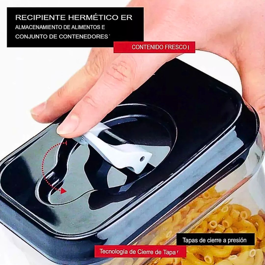 CONTENEDORES FRASCOS HERMÉTICOS