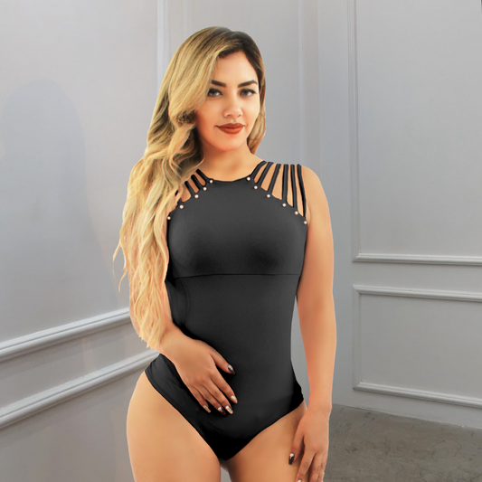 Body faja reductor moda Negro 6700