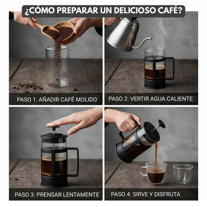 Cafetera Presa Francesa 350ml