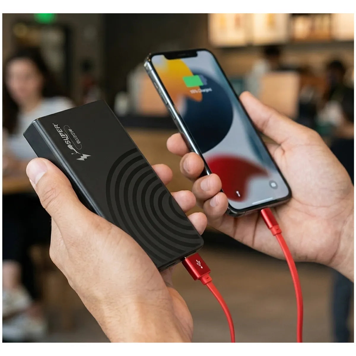 Cargador Portatil  10000 mAh Power Bank Digital Pro 1