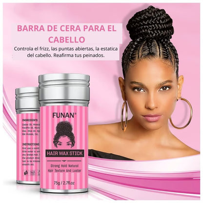 Cera Fijadora de Cabello en Barra