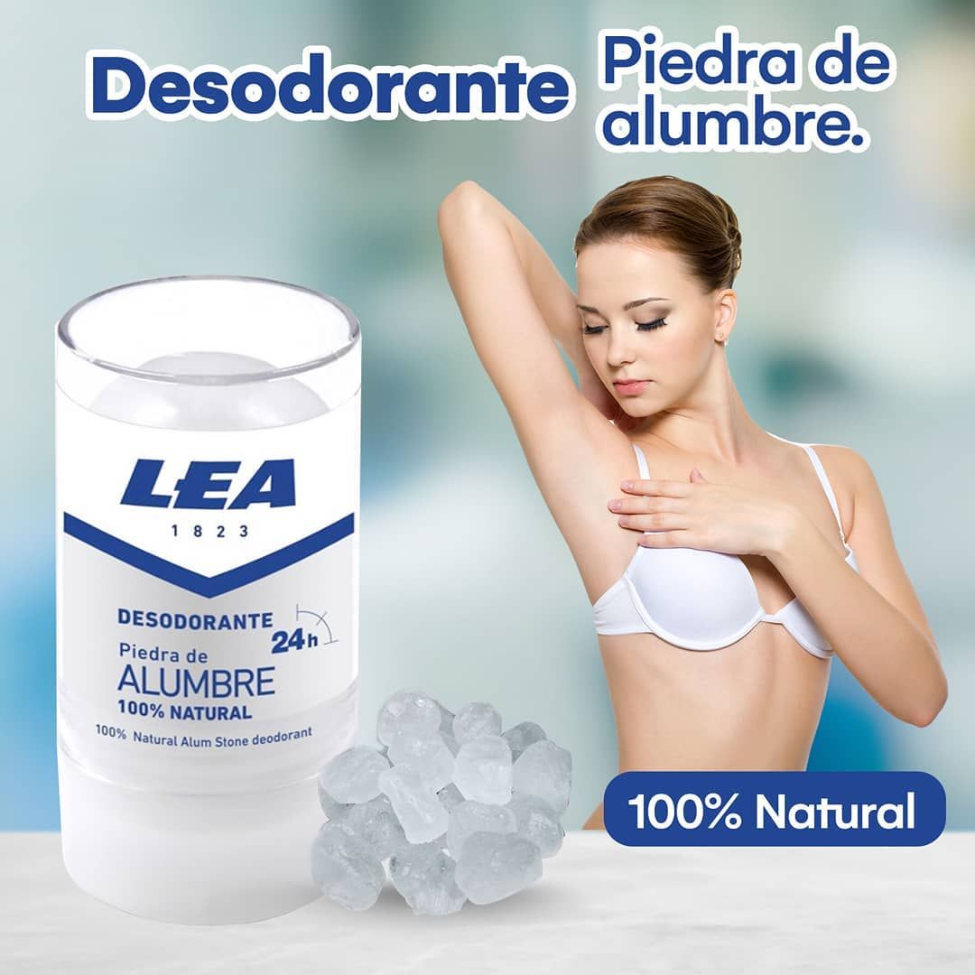 Desodorante Piedra de Alumbre Lea