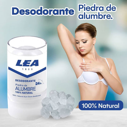 Desodorante Piedra de Alumbre Lea