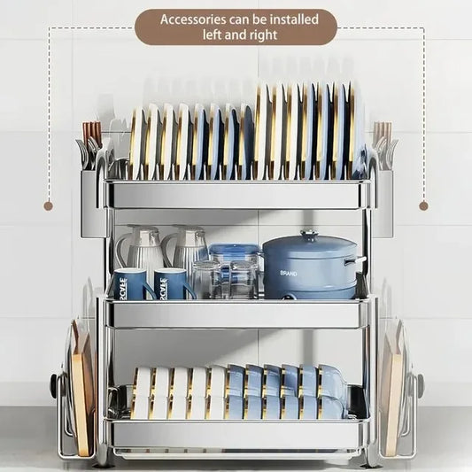 ESCURRIDOR DE PLATOS 3 NIVELES