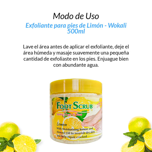 Exfoliante De Pies Limon 500ml