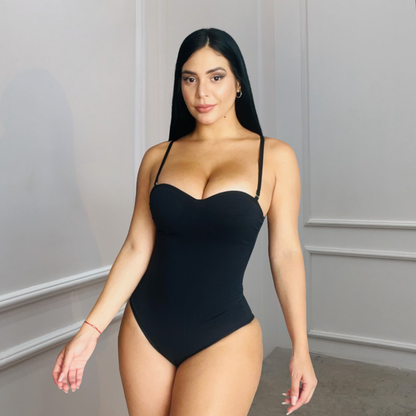 Faja interna -straple y con copas Negro FI9021