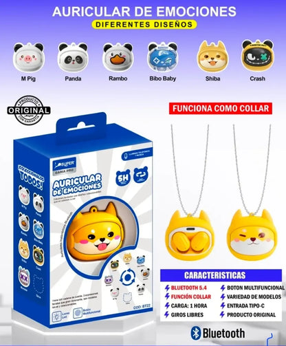 Auricular de Emociones – Diseño Shiba
